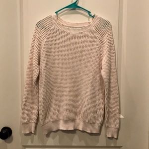 Cream knit sweater
